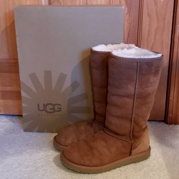 UGG Shoes - UGG Australia Classic Tall Brown Boots